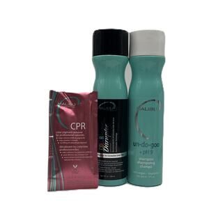 Malibu C Color Distrupter, Un-Do-Goo Shampoo & CPR Color Remover Trio